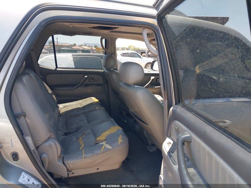 2003 Toyota Sequoia VIN 5TDBT48A13S196195 IAAI salvage auction — RIGHT FRONT, Restored (Arizona), sold $250 on 2026-07-14 (photo 8)