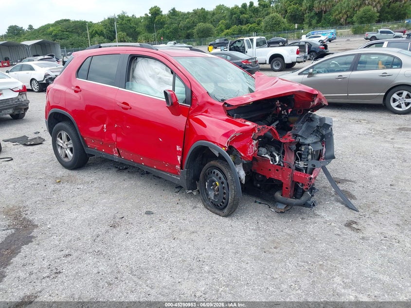 2016 Chevrolet Trax VIN KL7CJLSBXGB518865 IAAI salvage auction — ALL OVER, Salvage Title, sold $275 on 2026-07-09 (photo 1)
