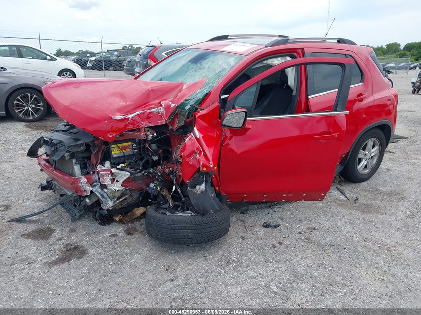 2016 Chevrolet Trax VIN KL7CJLSBXGB518865 IAAI salvage auction — ALL OVER, Salvage Title, sold $275 on 2026-07-09 (photo 2)