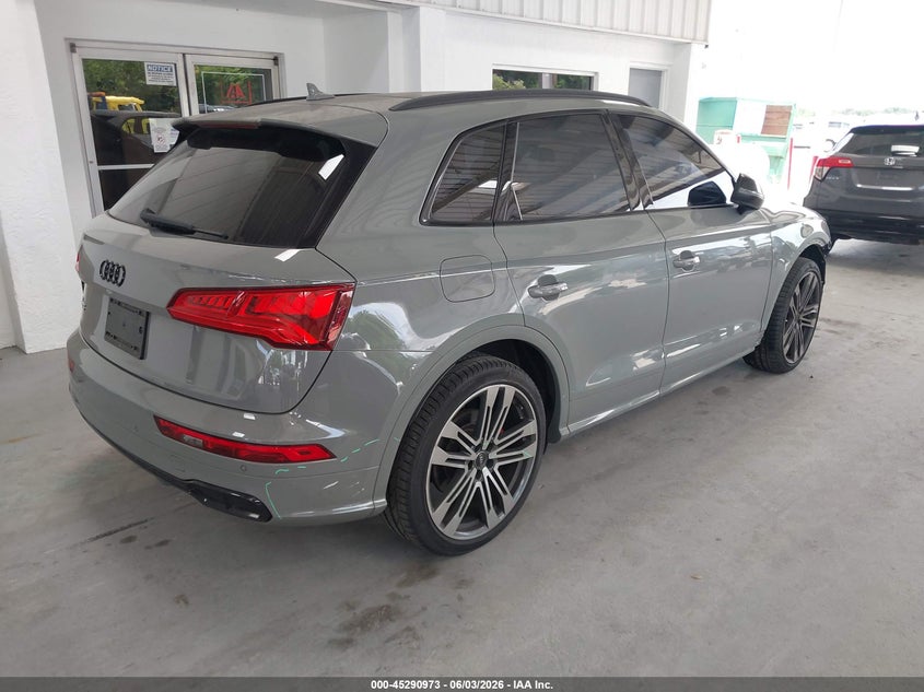 2019 Audi Sq5 VIN WA1B4AFY9K2139951 IAAI salvage auction — FRONT END, Salvage Title, sold $12,600 on 2026-07-17 (photo 4)