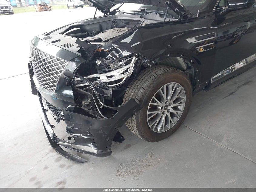 2021 Genesis Gv80 VIN KMUHB4SB9MU051625 IAAI salvage auction — FRONT END, Rebuildable (Florida), sold $8,200 on 2026-07-29 (photo 6)