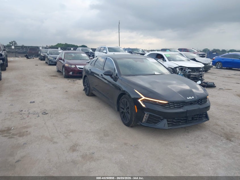 2026 Kia K5 VIN KNAG44J87T5424360 IAAI salvage auction — REAR END, Salvage Title, sold $9,200 on 2026-07-28 (photo 1)