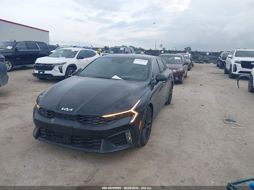2026 Kia K5 VIN KNAG44J87T5424360 IAAI salvage auction — REAR END, Salvage Title, sold $9,200 on 2026-07-28 (photo 2)