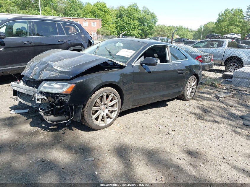 2011 Audi A5 VIN WAULFAFR1BA013146 IAAI salvage auction — FRONT END, Salvage (Massachusetts), sold $325 on 2026-07-14 (photo 2)