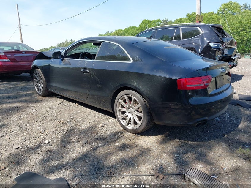 2011 Audi A5 VIN WAULFAFR1BA013146 IAAI salvage auction — FRONT END, Salvage (Massachusetts), sold $325 on 2026-07-14 (photo 3)