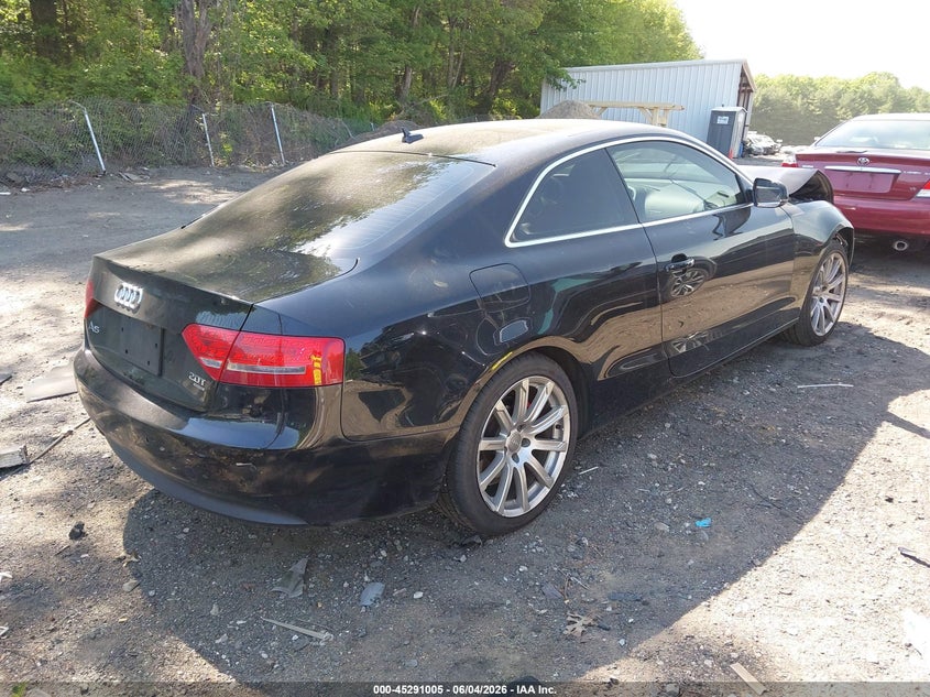 2011 Audi A5 VIN WAULFAFR1BA013146 IAAI salvage auction — FRONT END, Salvage (Massachusetts), sold $325 on 2026-07-14 (photo 4)