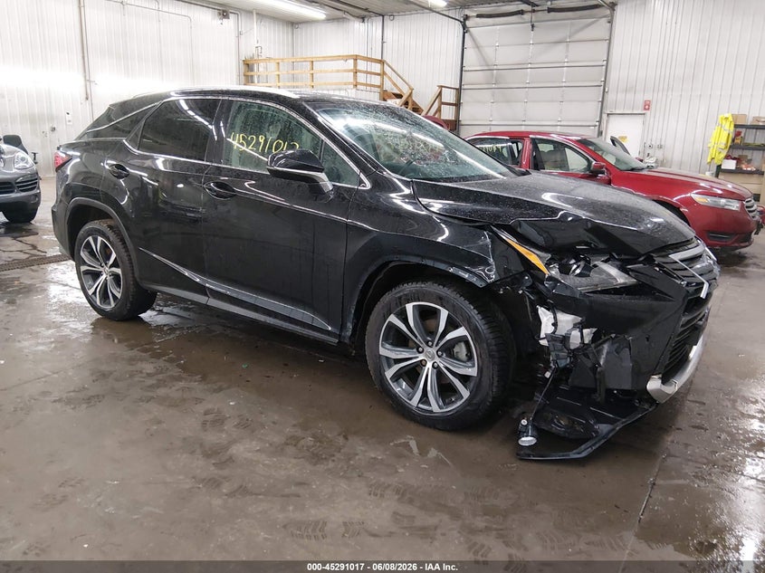 2016 Lexus Rx VIN 2T2BZMCAXGC038261 IAAI salvage auction — FRONT END, Salvage (Minnesota), sold $9,800 on 2026-07-28 (photo 1)