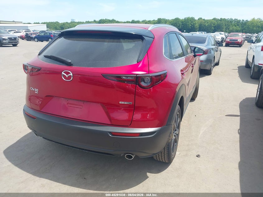 2025 Mazda Cx-30 VIN 3MVDMBBM4SM754034 IAAI salvage auction — HAIL, Salvage (Ohio), sold $10,750 on 2026-07-28 (photo 4)