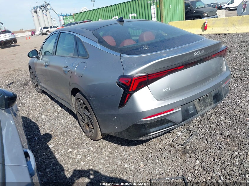 2025 Kia K5 VIN KNAG64J73S5357787 IAAI salvage auction — RIGHT SIDE, Salvage Title, sold $9,950 on 2026-07-28 (photo 3)