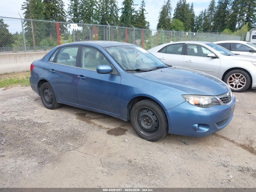 2009 Subaru Impreza VIN JF1GE61699H505643 IAAI salvage auction — NORMAL WEAR, Clear (Washington), sold $600 on 2026-07-08 (photo 1)