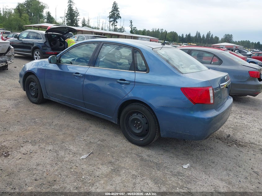 2009 Subaru Impreza VIN JF1GE61699H505643 IAAI salvage auction — NORMAL WEAR, Clear (Washington), sold $600 on 2026-07-08 (photo 3)