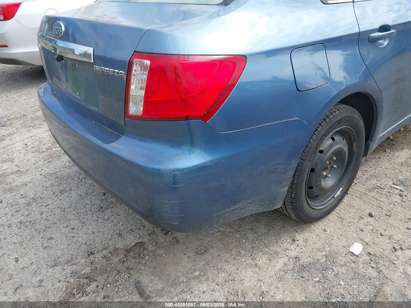 2009 Subaru Impreza VIN JF1GE61699H505643 IAAI salvage auction — NORMAL WEAR, Clear (Washington), sold $600 on 2026-07-08 (photo 6)