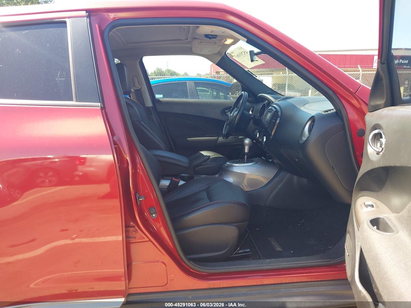 2014 Nissan Juke VIN JN8AF5MR6ET352129 IAAI salvage auction — REAR END, Salvage Title, sold $1,400 on 2026-07-16 (photo 5)