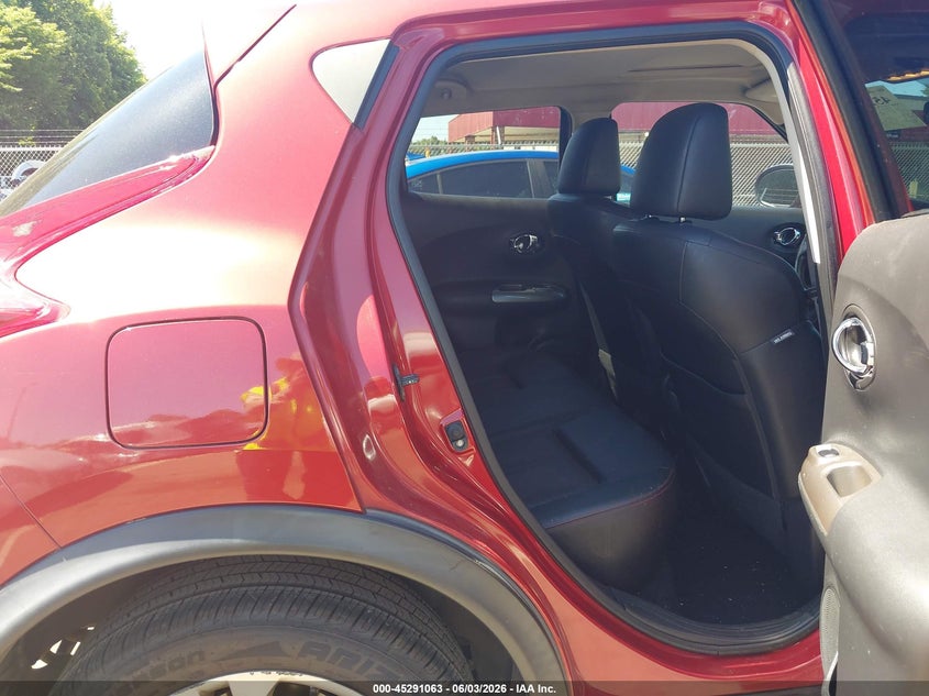 2014 Nissan Juke VIN JN8AF5MR6ET352129 IAAI salvage auction — REAR END, Salvage Title, sold $1,400 on 2026-07-16 (photo 8)