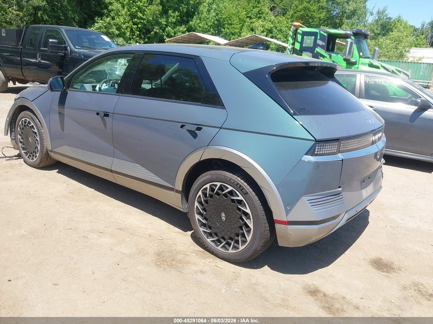 2024 Hyundai Ioniq 5 VIN KM8KRDDF1RU297849 IAAI salvage auction — RIGHT FRONT, Salvage Title, sold $9,100 on 2026-08-14 (photo 3)