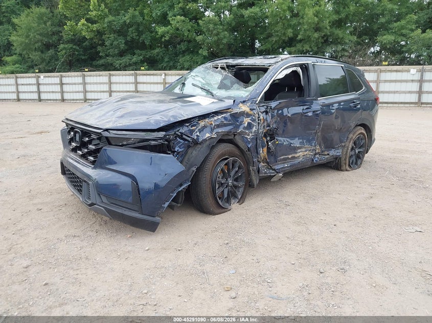2025 Honda Cr-v VIN 7FARS5H58SE033609 IAAI salvage auction — ROLLOVER, Salvage Title, sold $25 on 2026-07-29 (photo 2)