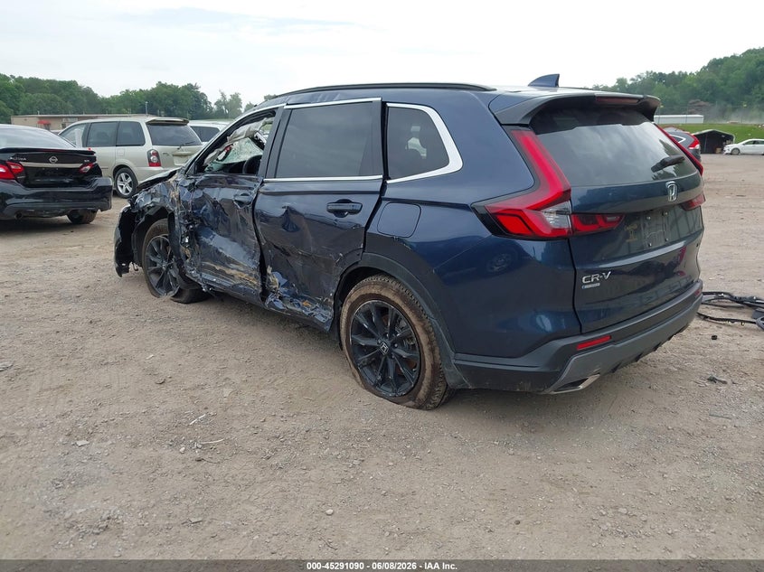 2025 Honda Cr-v VIN 7FARS5H58SE033609 IAAI salvage auction — ROLLOVER, Salvage Title, sold $25 on 2026-07-29 (photo 3)