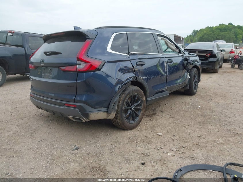 2025 Honda Cr-v VIN 7FARS5H58SE033609 IAAI salvage auction — ROLLOVER, Salvage Title, sold $25 on 2026-07-29 (photo 4)
