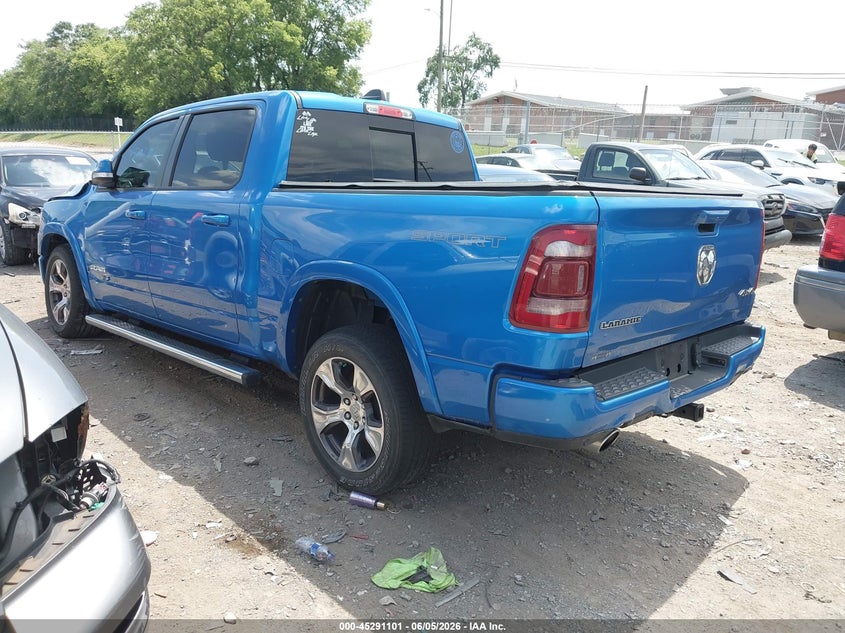 2022 Ram 1500 VIN 1C6SRFJT4NN154769 IAAI salvage auction — FRONT END, Salvage Title, sold $12,200 on 2026-07-11 (photo 3)