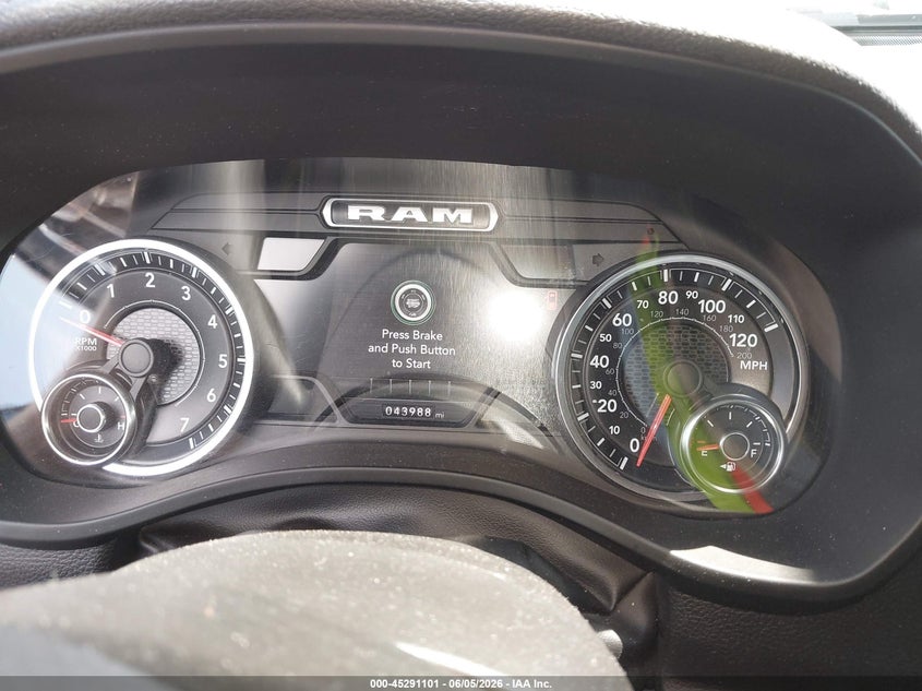 2022 Ram 1500 VIN 1C6SRFJT4NN154769 IAAI salvage auction — FRONT END, Salvage Title, sold $12,200 on 2026-07-11 (photo 7)