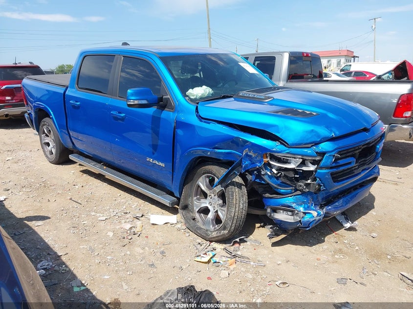 2022 Ram 1500 VIN 1C6SRFJT4NN154769 IAAI salvage auction — FRONT END, Salvage Title, sold $12,200 on 2026-07-11 (photo 1)