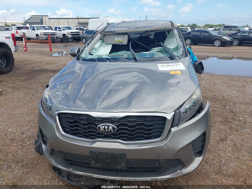 2019 Kia Sorento VIN 5XYPG4A34KG544508 IAAI salvage auction — BIO HAZARD, Salvage Title, sold $1,650 on 2026-07-15 (photo 6)