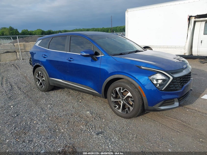 2023 Kia Sportage VIN 5XYK33AF7PG028564 IAAI salvage auction — REAR END, Salvage Title, sold $8,250 on 2026-07-20 (photo 1)