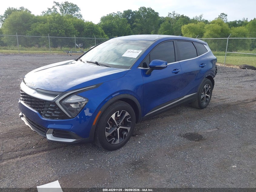 2023 Kia Sportage VIN 5XYK33AF7PG028564 IAAI salvage auction — REAR END, Salvage Title, sold $8,250 on 2026-07-20 (photo 2)