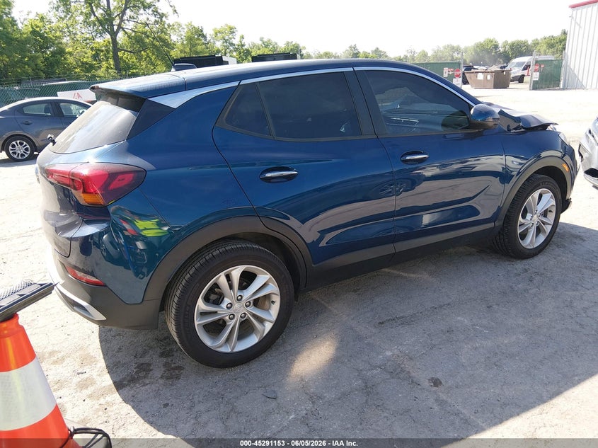 2020 Buick Encore gx VIN KL4MMBS24LB073455 IAAI salvage auction — FRONT END, Salvage Title, sold $1,650 on 2026-08-01 (photo 4)