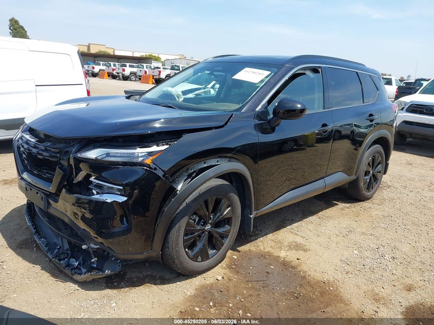 2023 Nissan Rogue VIN JN8BT3BA8PW009578 IAAI salvage auction — FRONT END, Salvage (California), sold $3,050 on 2026-07-29 (photo 2)