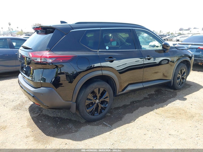 2023 Nissan Rogue VIN JN8BT3BA8PW009578 IAAI salvage auction — FRONT END, Salvage (California), sold $3,050 on 2026-07-29 (photo 4)