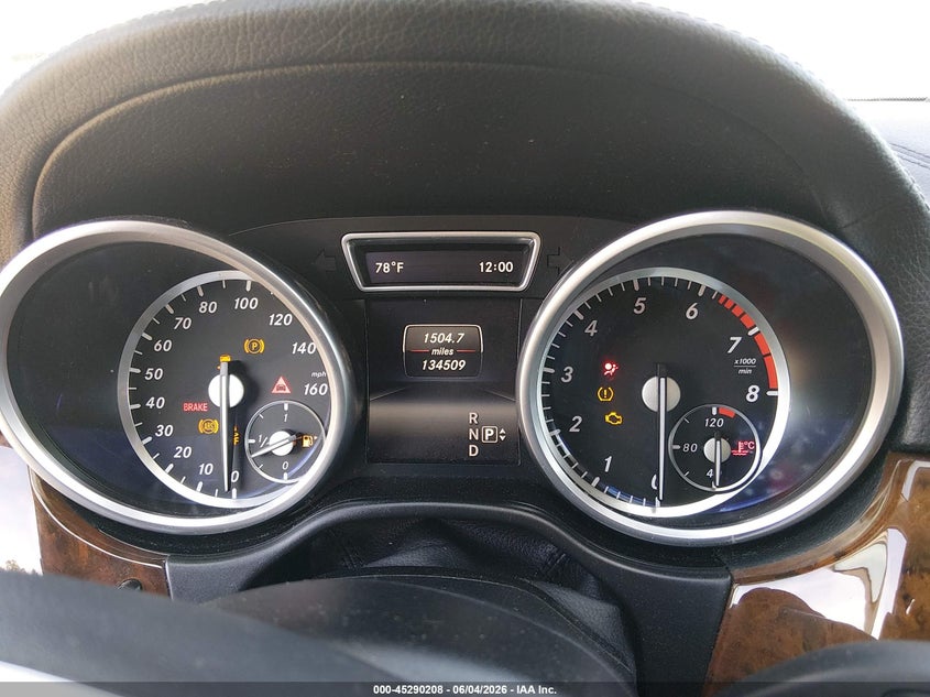 2016 Mercedes-benz Gl-klasse VIN 4JGDF6EE2GA653856 IAAI salvage auction — LEFT REAR, Salvage (Illinois), sold $3,625 on 2026-07-22 (photo 7)