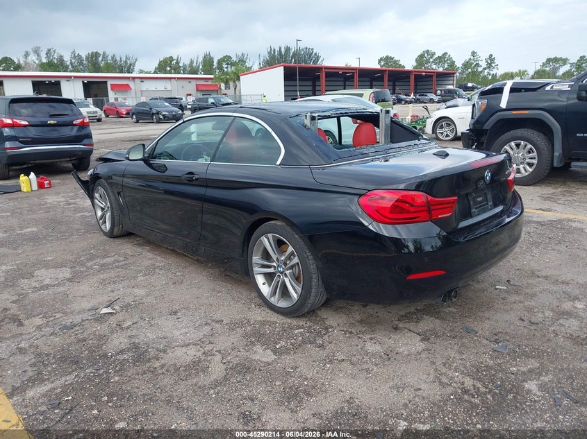 2018 BMW 4er VIN WBA4Z1C5XJEC60897 IAAI salvage auction — FRONT END, Salvage Title, sold $4,350 on 2026-07-17 (photo 3)