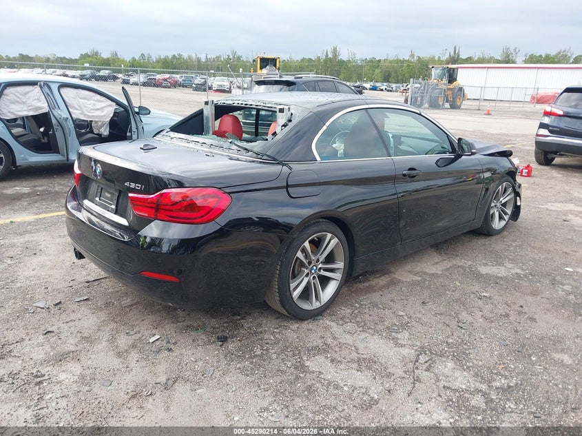 2018 BMW 4er VIN WBA4Z1C5XJEC60897 IAAI salvage auction — FRONT END, Salvage Title, sold $4,350 on 2026-07-17 (photo 4)