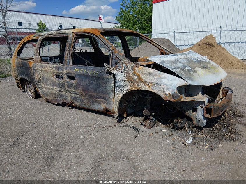 2002 Dodge Grand caravan VIN 1B4GP44352B572286 IAAI salvage auction — UNKNOWN, Salvage (North Dakota), sold $25 on 2026-07-09 (photo 1)