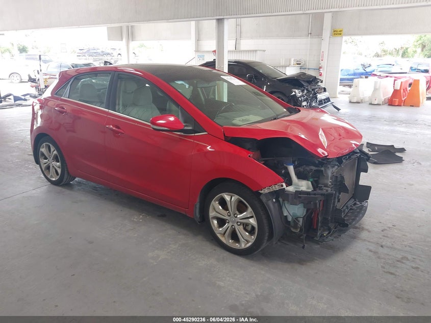 2013 Hyundai Elantra VIN KMHD35LE5DU051033 IAAI salvage auction — FRONT END, Salvage Title, sold $700 on 2026-07-15 (photo 1)