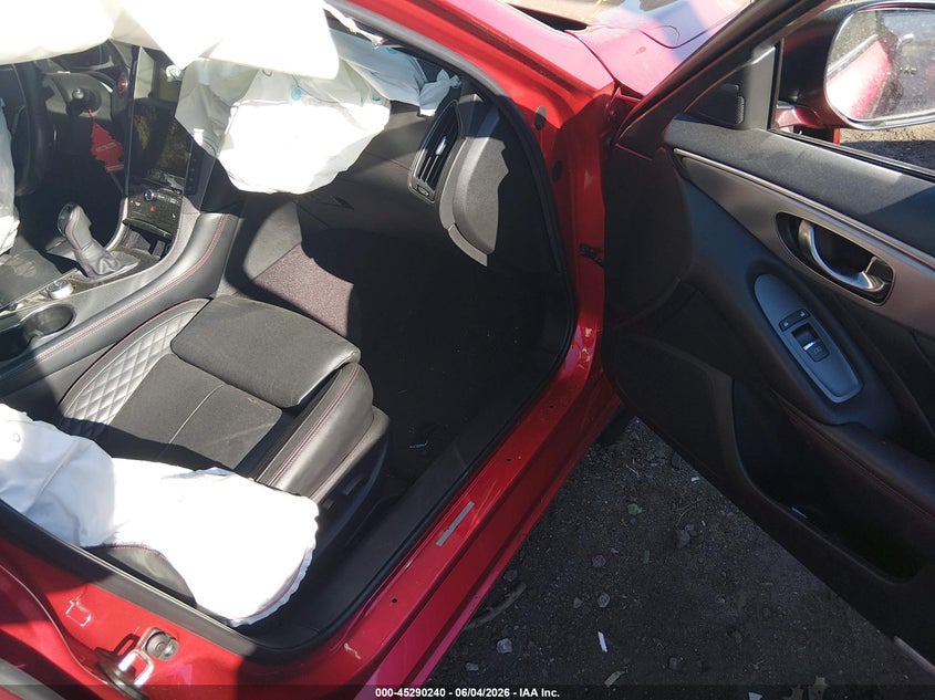 2019 Infiniti Q50 VIN JN1FV7AP7KM760893 IAAI salvage auction — SIDE, Salvage Title, sold $2,900 on 2026-07-31 (photo 5)