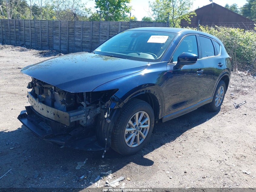 2025 Mazda Cx-5 VIN JM3KFBBL8S0748872 IAAI salvage auction — FRONT END, Salvage (Massachusetts), sold $9,600 on 2026-07-22 (photo 2)