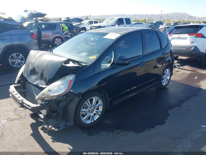 2010 Honda Fit VIN JHMGE8H48AS002119 IAAI salvage auction — FRONT END, Salvage (Arizona), sold $825 on 2026-08-02 (photo 2)