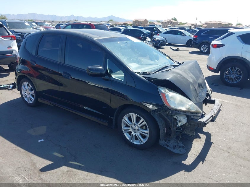 2010 Honda Fit VIN JHMGE8H48AS002119 IAAI salvage auction — FRONT END, Salvage (Arizona), sold $825 on 2026-08-02 (photo 1)