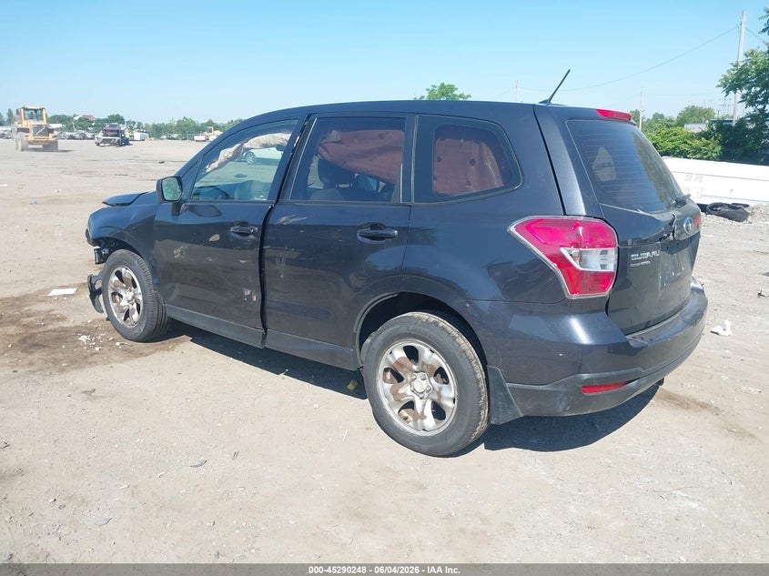 2014 Subaru Forester VIN JF2SJAAC3EG451444 IAAI salvage auction — LEFT FRONT, Salvage Title, sold $475 on 2026-07-24 (photo 3)