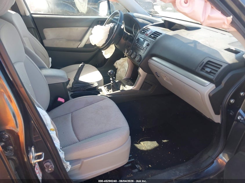 2014 Subaru Forester VIN JF2SJAAC3EG451444 IAAI salvage auction — LEFT FRONT, Salvage Title, sold $475 on 2026-07-24 (photo 5)