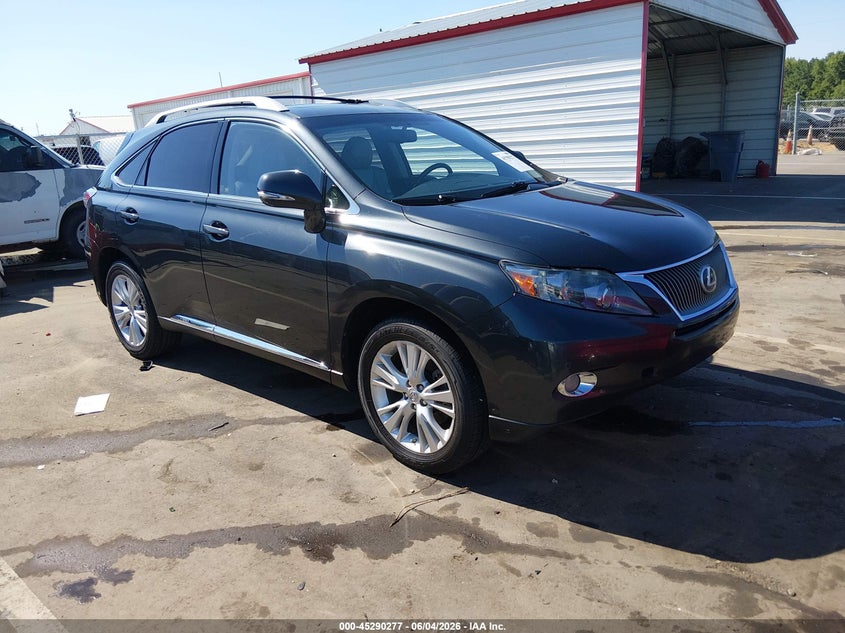 2010 Lexus Rx 450h VIN JTJBC1BA5A2023403 IAAI salvage auction — UNDERCARRIAGE, Salvage (North Carolina), sold $2,250 on 2026-07-08 (photo 1)
