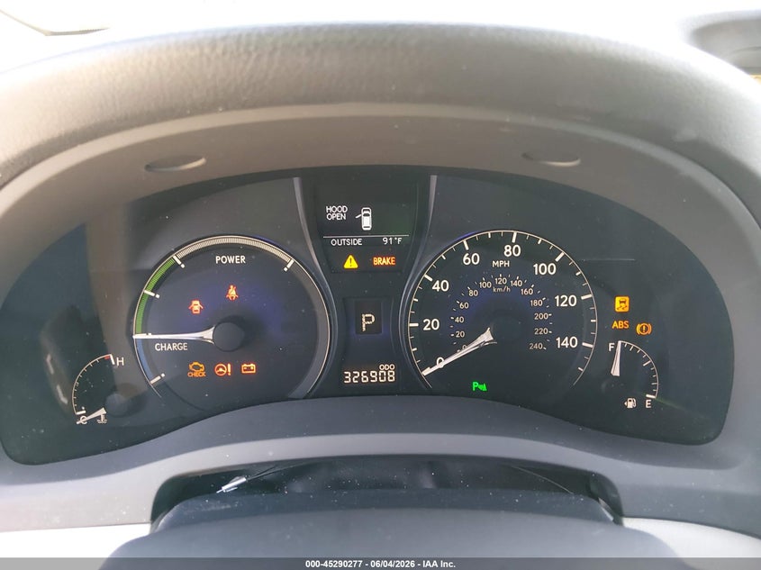 2010 Lexus Rx 450h VIN JTJBC1BA5A2023403 IAAI salvage auction — UNDERCARRIAGE, Salvage (North Carolina), sold $2,250 on 2026-07-08 (photo 7)