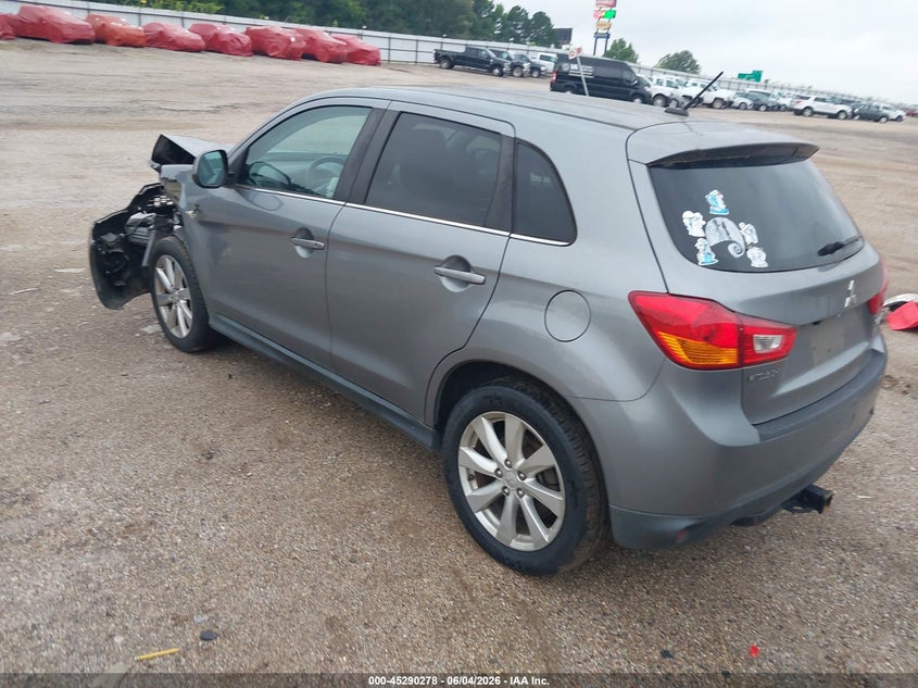 2015 Mitsubishi Outlander VIN 4A4AP4AU4FE008762 IAAI salvage auction — FRONT END, Wait Title, sold $1,200 on 2026-09-28 (photo 3)