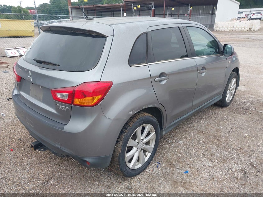 2015 Mitsubishi Outlander VIN 4A4AP4AU4FE008762 IAAI salvage auction — FRONT END, Wait Title, sold $1,200 on 2026-09-28 (photo 4)