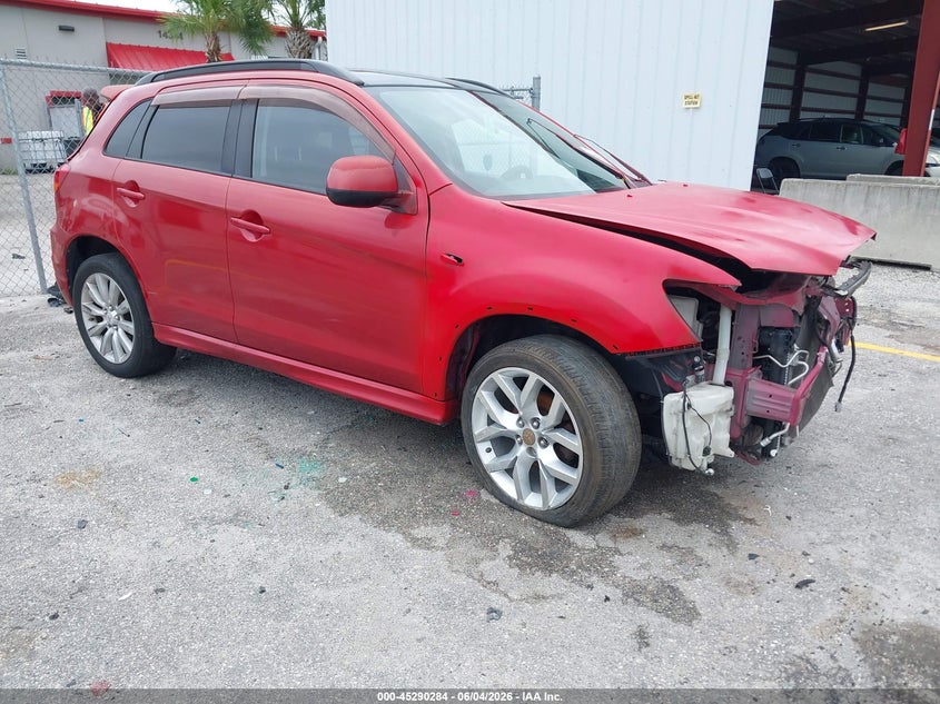 2011 Mitsubishi Outlander sport VIN JA4AR4AU6BZ012178 IAAI salvage auction — ALL OVER, Certificate Of Destruction (Florida), sold $225 on 2026-07-13 (photo 1)