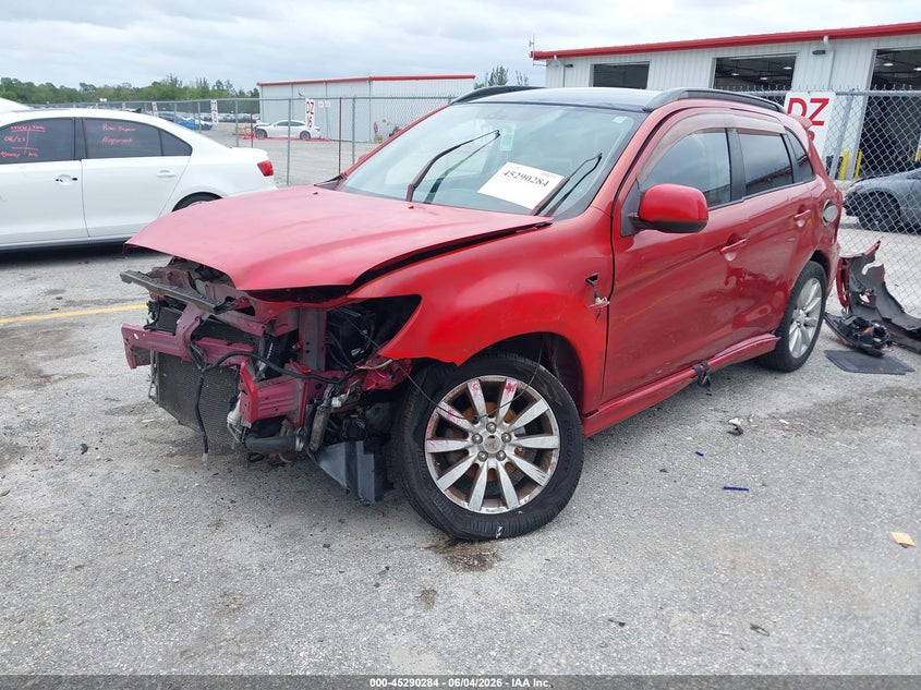 2011 Mitsubishi Outlander sport VIN JA4AR4AU6BZ012178 IAAI salvage auction — ALL OVER, Certificate Of Destruction (Florida), sold $225 on 2026-07-13 (photo 2)