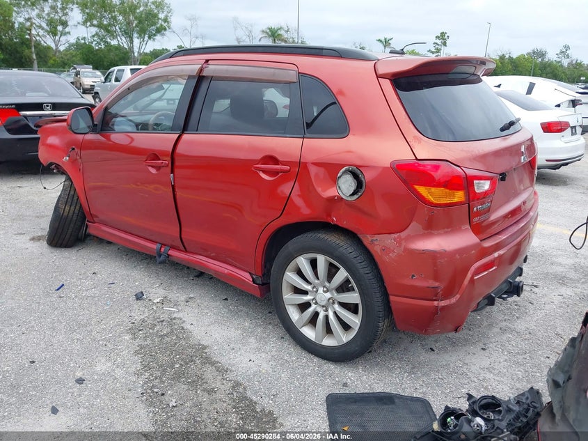 2011 Mitsubishi Outlander sport VIN JA4AR4AU6BZ012178 IAAI salvage auction — ALL OVER, Certificate Of Destruction (Florida), sold $225 on 2026-07-13 (photo 3)