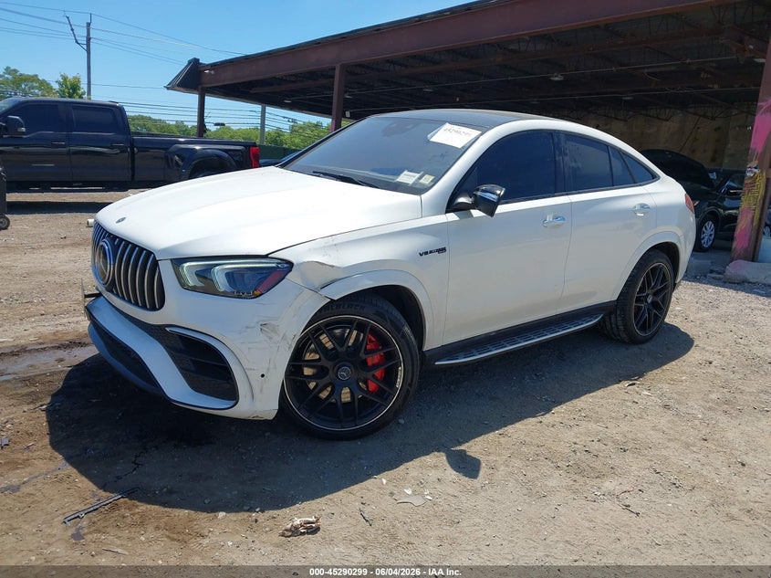2021 Mercedes-benz Gle class VIN 4JGFD8KB8MA492221 IAAI salvage auction — FRONT END, Mv-907A (New York), sold $43,150 on 2026-08-17 (photo 2)
